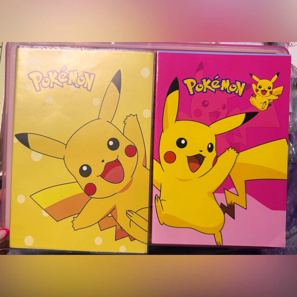 🆕 Pokemon Pikachu notebooks